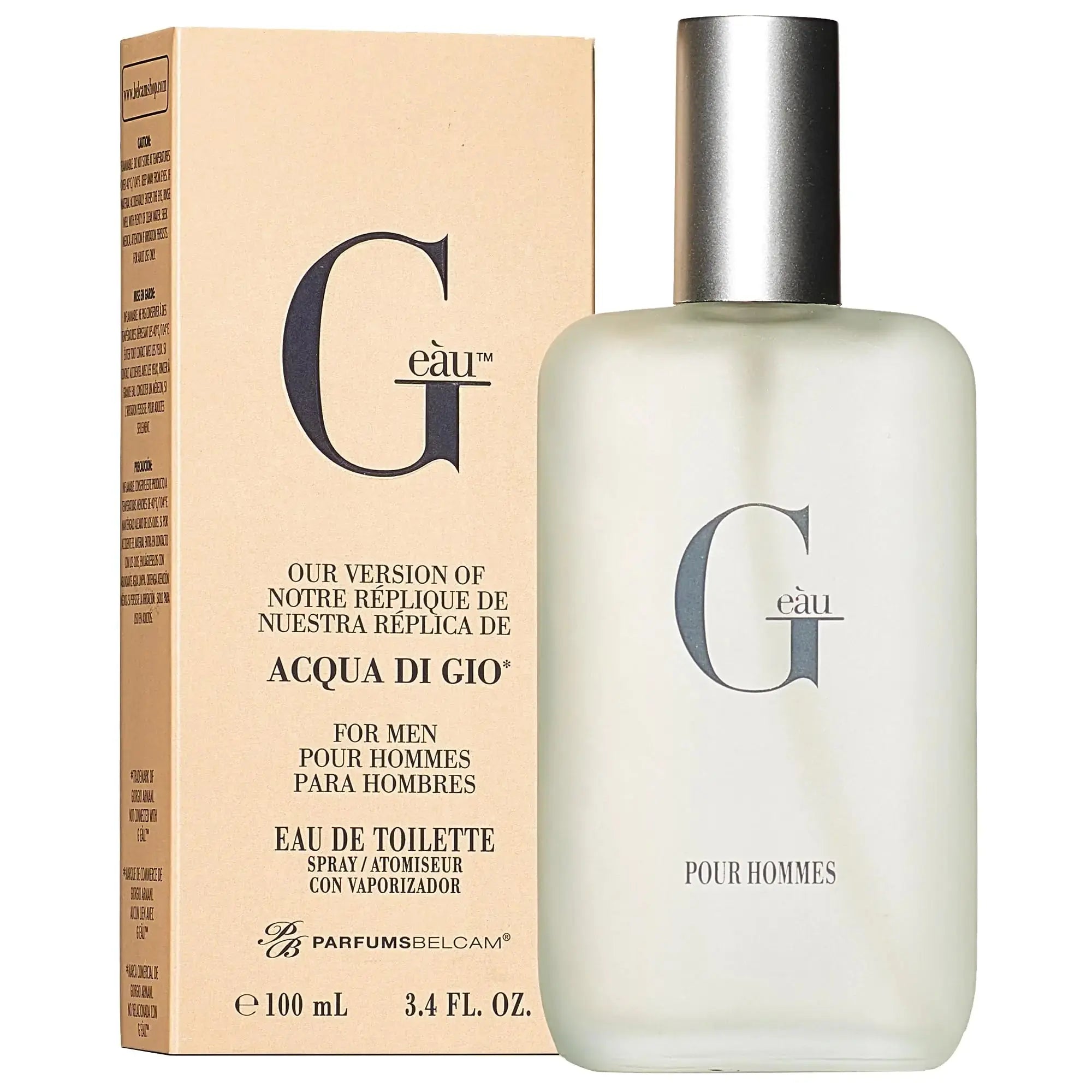 PB ParfumsBelcam G Eau de Toilette Spray - Long Lasting Fragrance_Vivareflex_Online