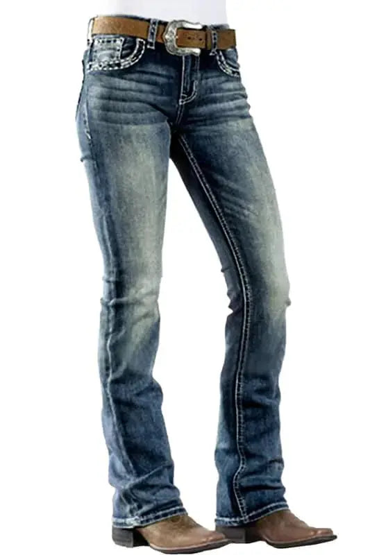 PEIHOT 90s Mid Rise Bootcut Women's Jeans_Vivareflex_Online