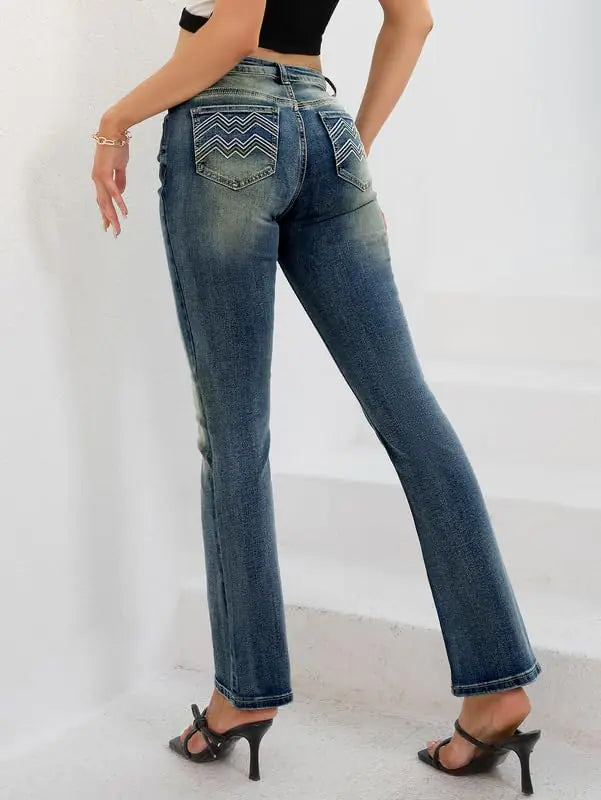 PEIHOT 90s Rise Bootcut Women's Jeans_Vivareflex_Online