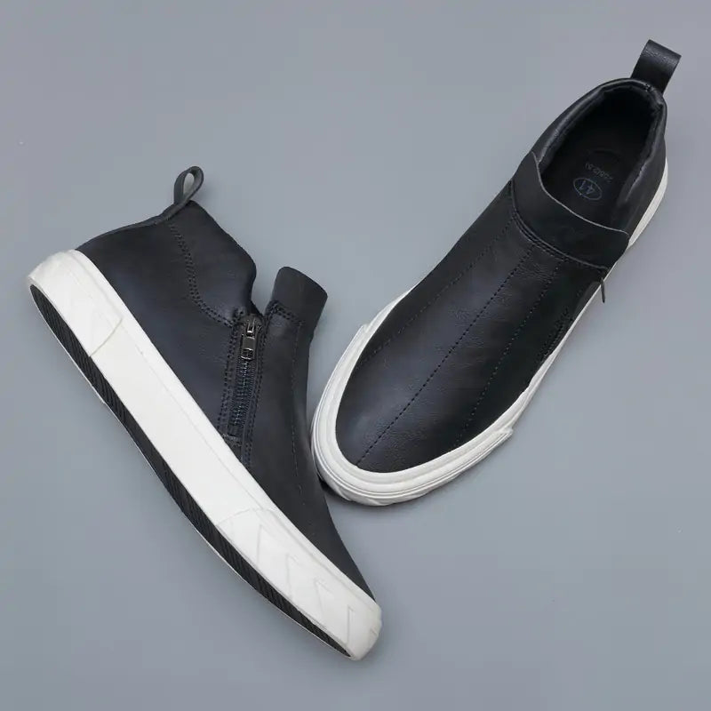 Men Vulcanized Leather Loafer Shoes Vivareflex Online