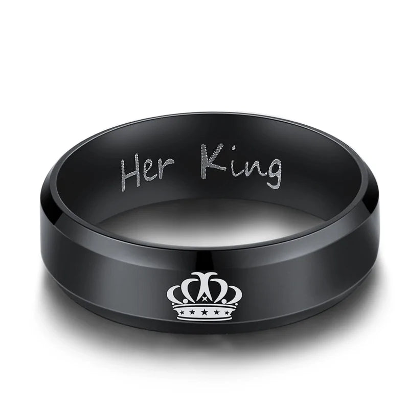 Couple Ring Her King His Queen - Vivareflex Online