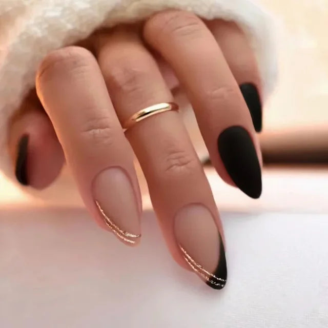 Faux ongles avec pointes détachables pour manucure