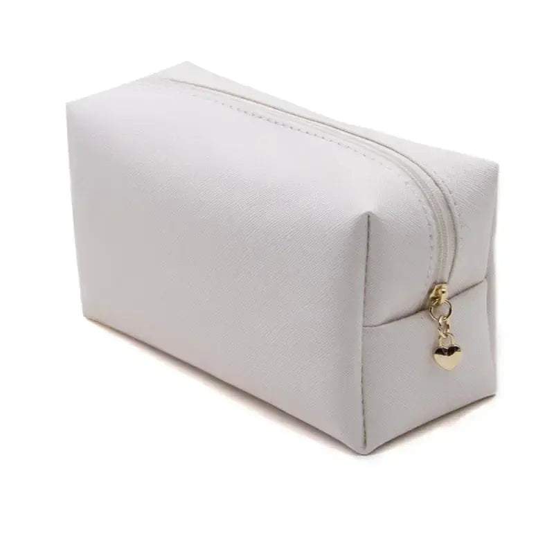 PU Leather Travel Cosmetic Bag Makeup Bag Make Up Pouch Travel Wash Toiletry Organizer Purse Storage Handbag for Women Girls Ultimate Bag Store