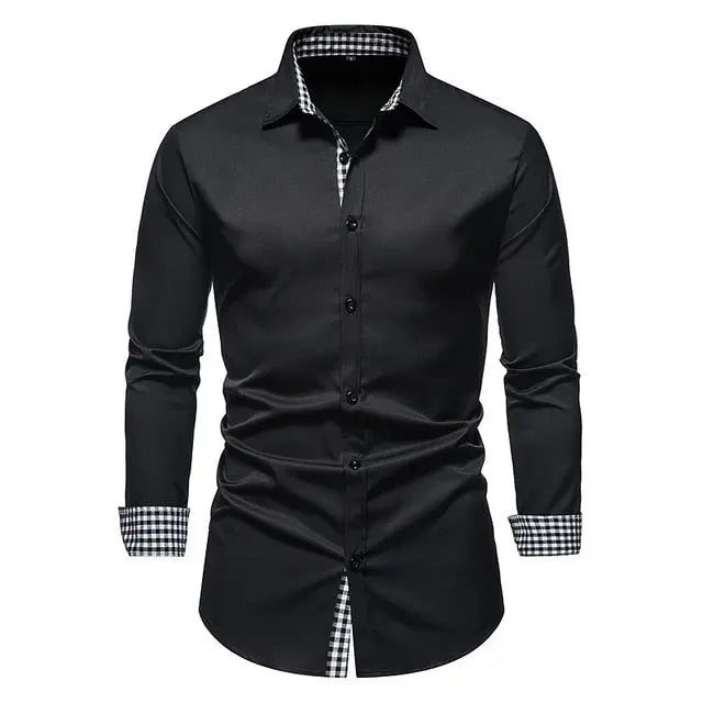 Patchwork Formal Shirts for Men Vivareflex Online