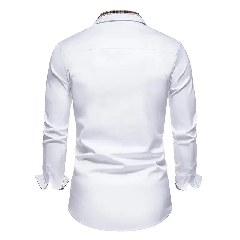 Patchwork Formal Shirts for Men Vivareflex Online