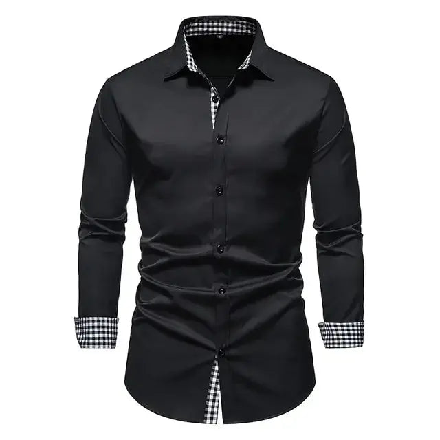 Patchwork Formal Shirts for Men Vivareflex Online