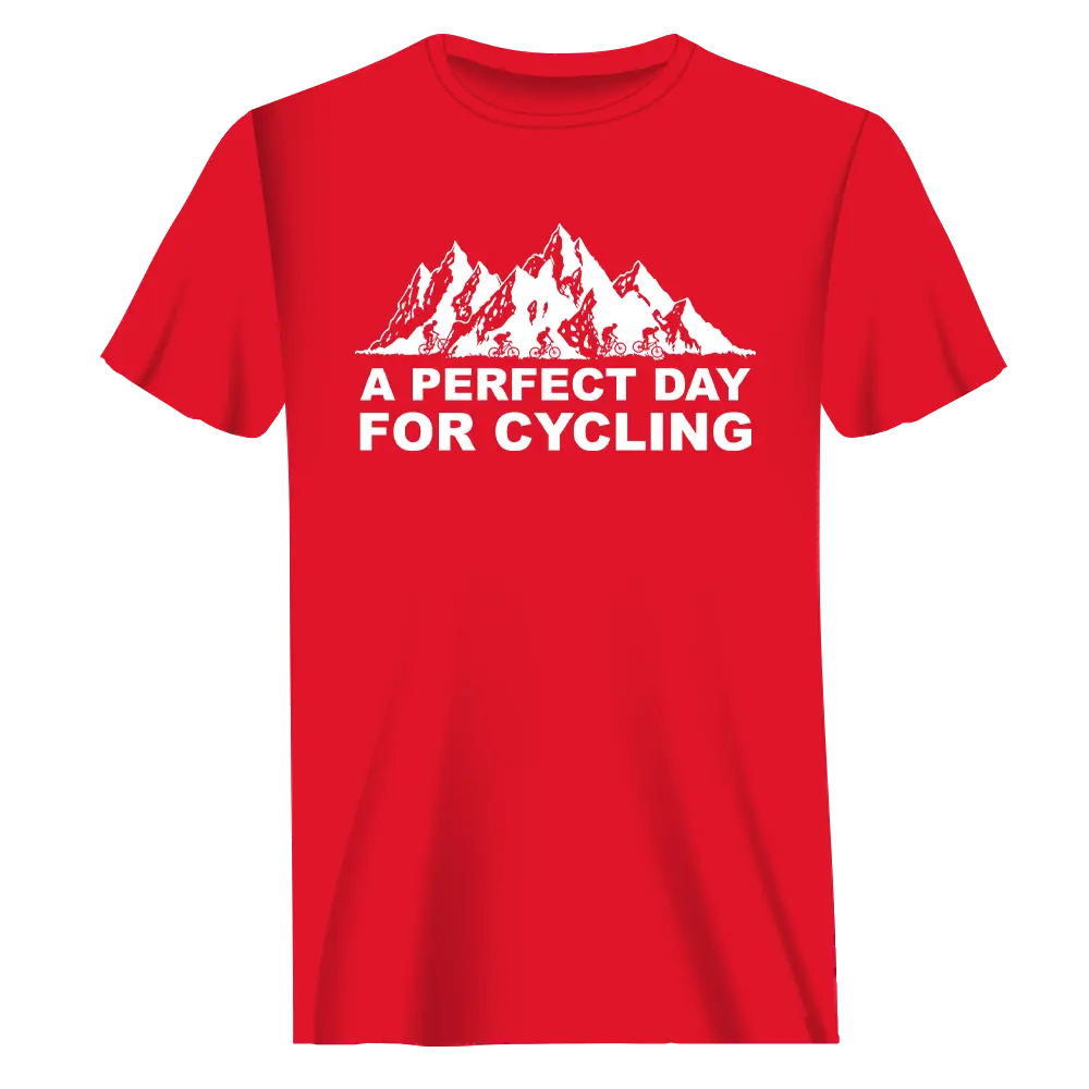 Perfect Day For Cycling T-Shirt for Men Vivareflex Online