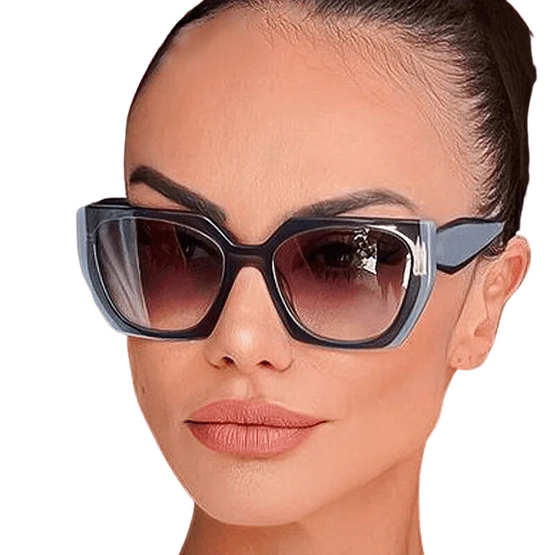 Perla Square Sunglasses with Polycarbonate Lenses_Vivareflex_Online