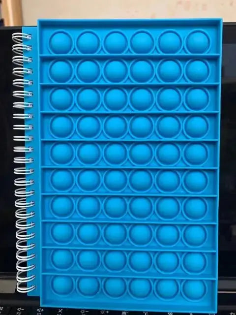 Pop Its Push Bubble Fidget Toys Pencil Case and Notebook Set - Vivareflex Online