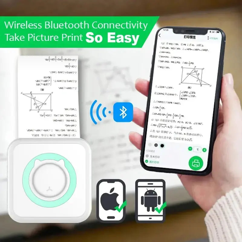 Portable Mini Thermal Printer - Vivareflex Online