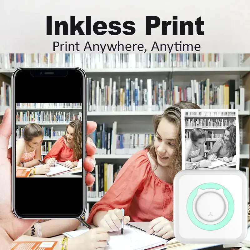 Portable Mini Thermal Printer - Vivareflex Online