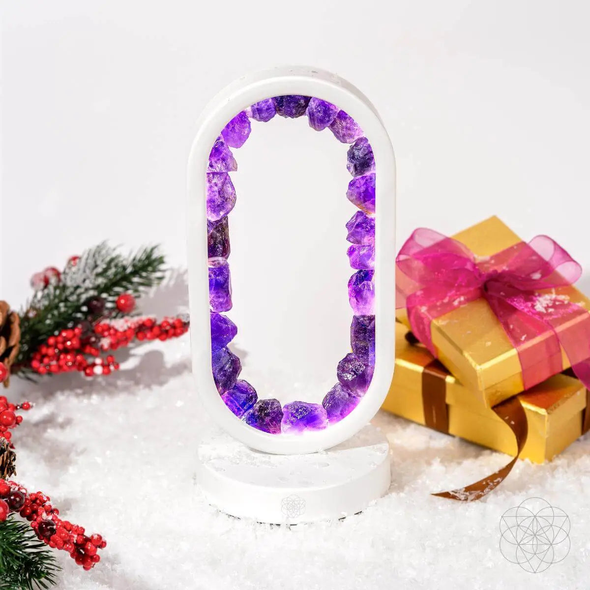 Portal to Peace - Amethyst Lamp of Stress Relief Conscious Items