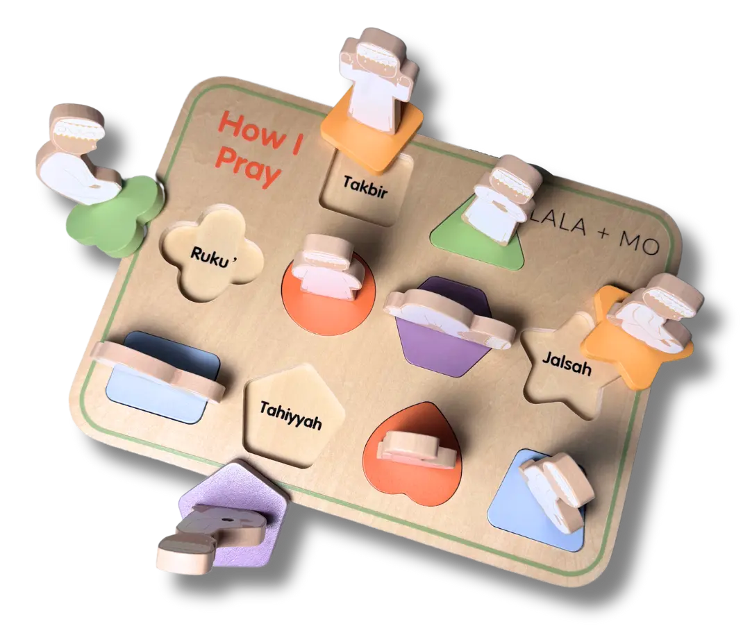 Prayer Steps Puzzle Lala + Mo