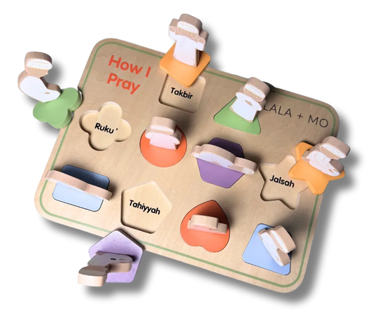 Prayer Steps Puzzle Lala + Mo