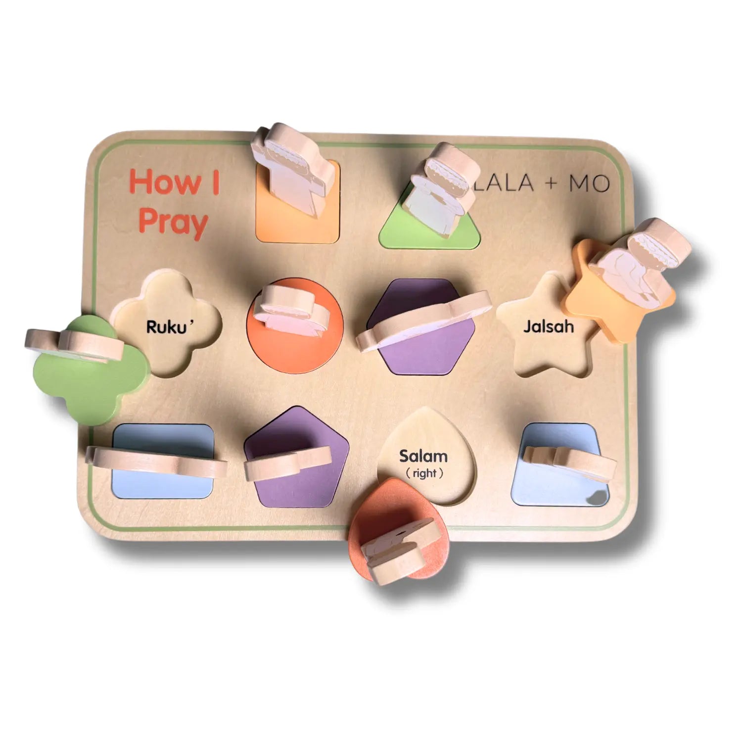 Prayer Steps Puzzle Lala + Mo