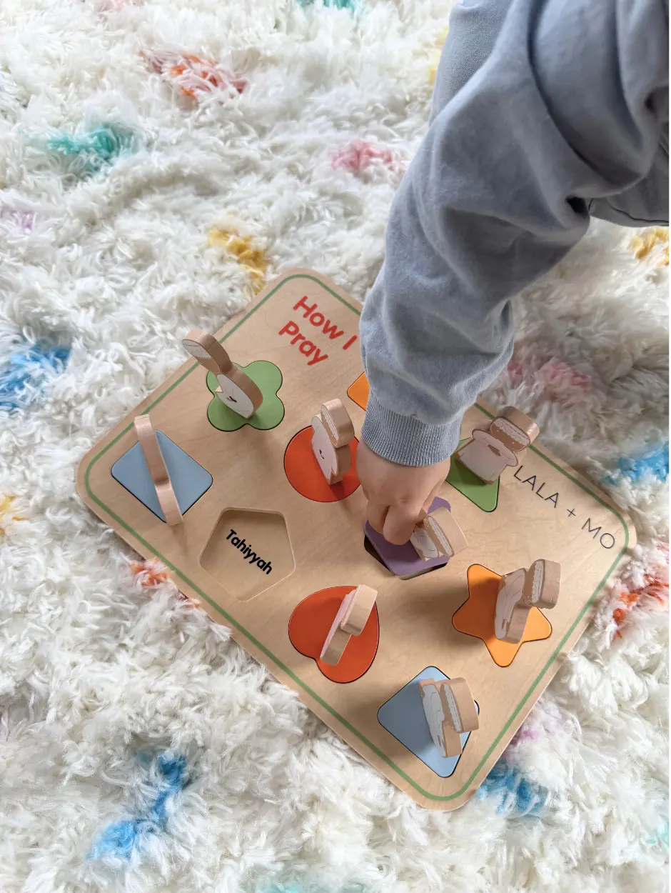 Prayer Steps Puzzle Lala + Mo