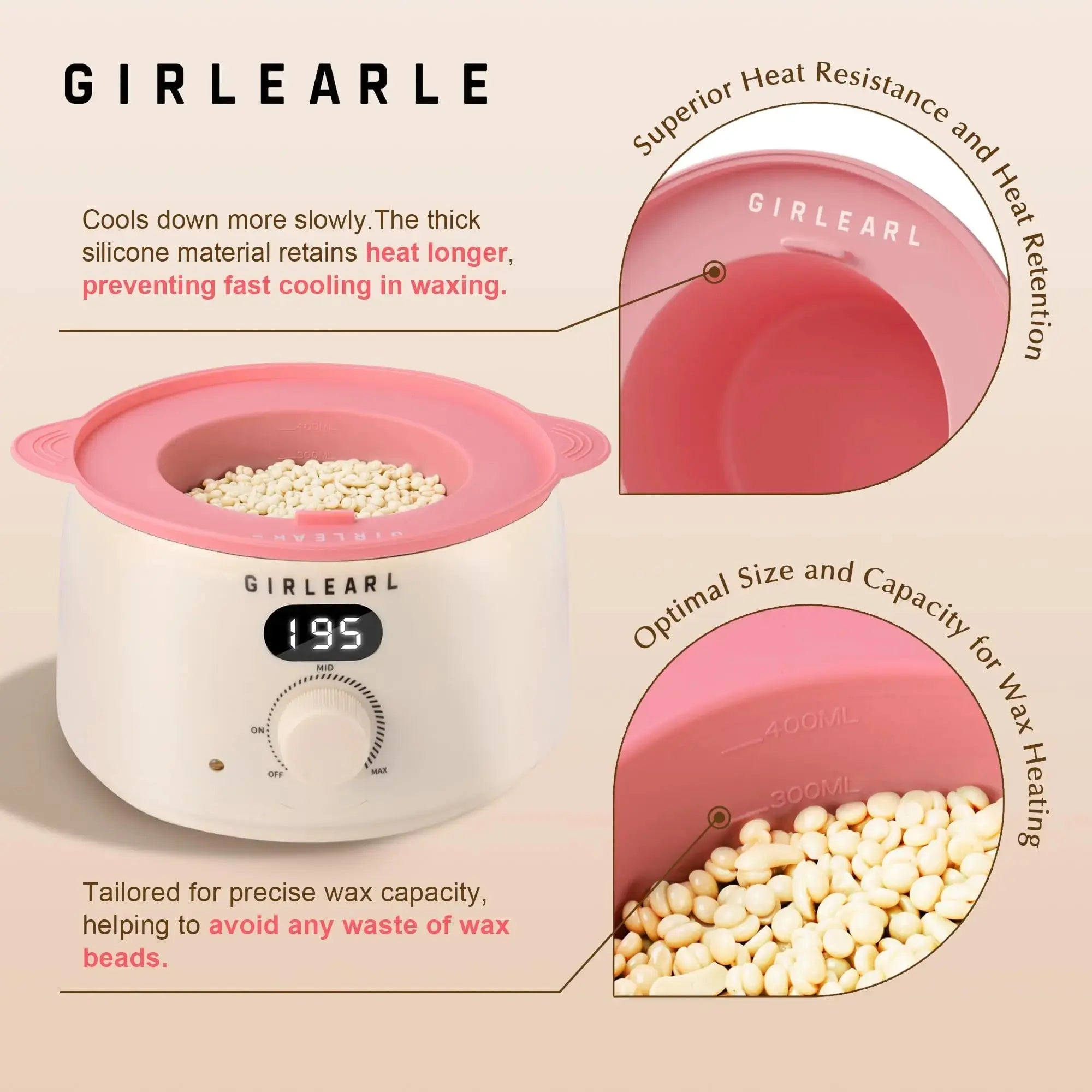 Premium Digital Waxing Kit for Women & Men - Complete Hair Removal Solution at Home - Vivareflex Online