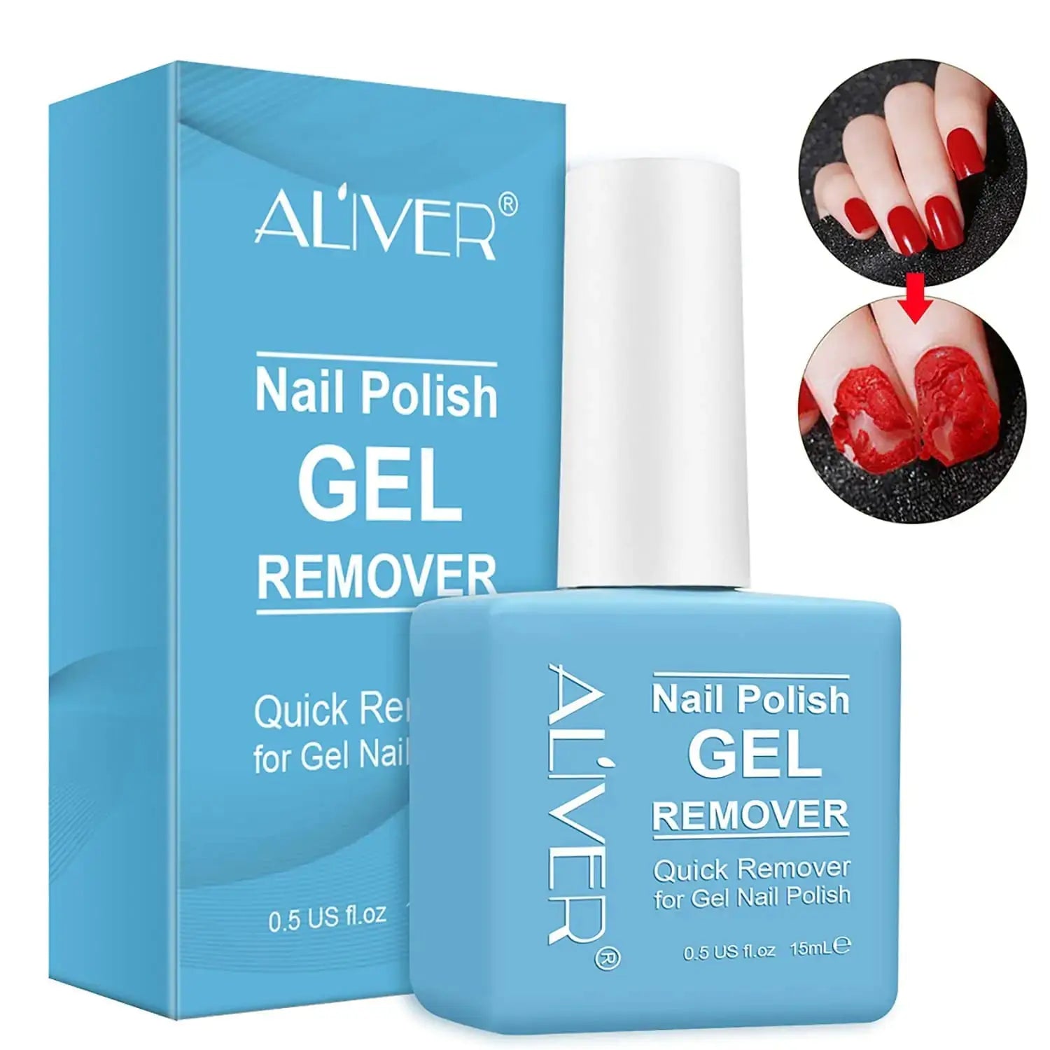 Professional Gel Nail Polish Remover – Quick & Easy, No Foil Needed - Vivareflex Online