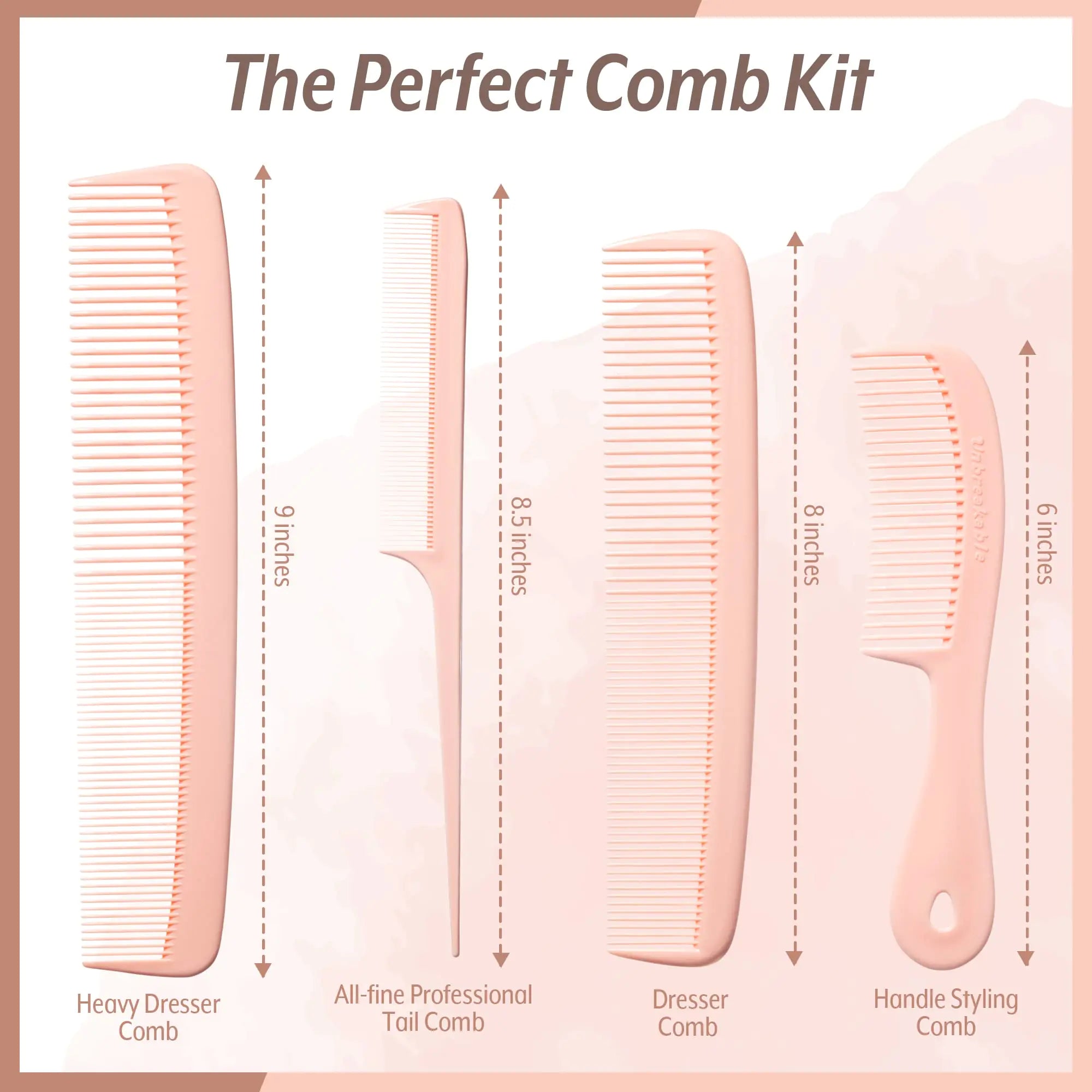 Professional Comb Set | USA Made_Vivareflex_Online