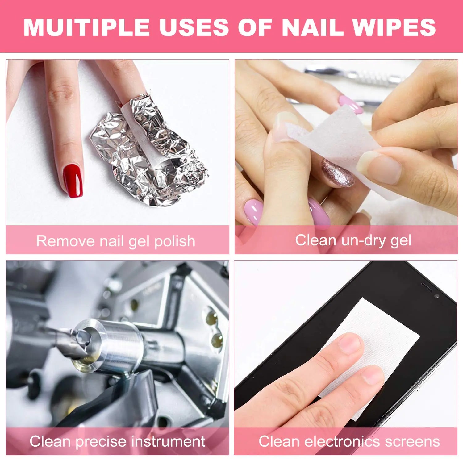 Professional Gel Nail Polish Remover Pack_Vivareflex_Online