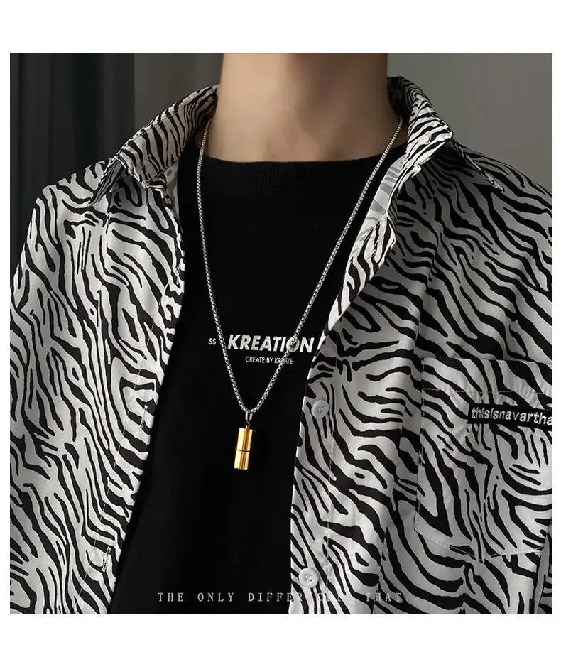 Punk Lighter Men Stainless Steel Necklace Vivareflex Online