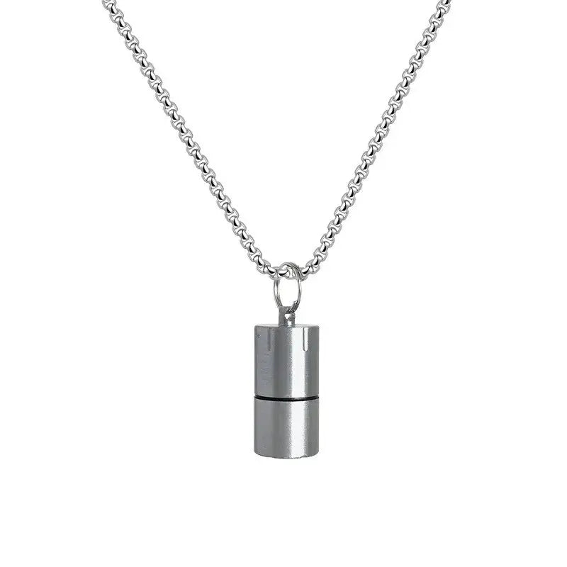 Punk Lighter Men Stainless Steel Necklace Vivareflex Online