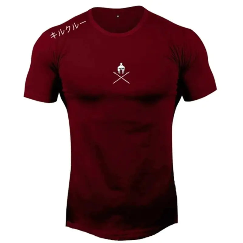 Men T Shirts Fashion Summer Bodybuilding Letter Vivareflex Online