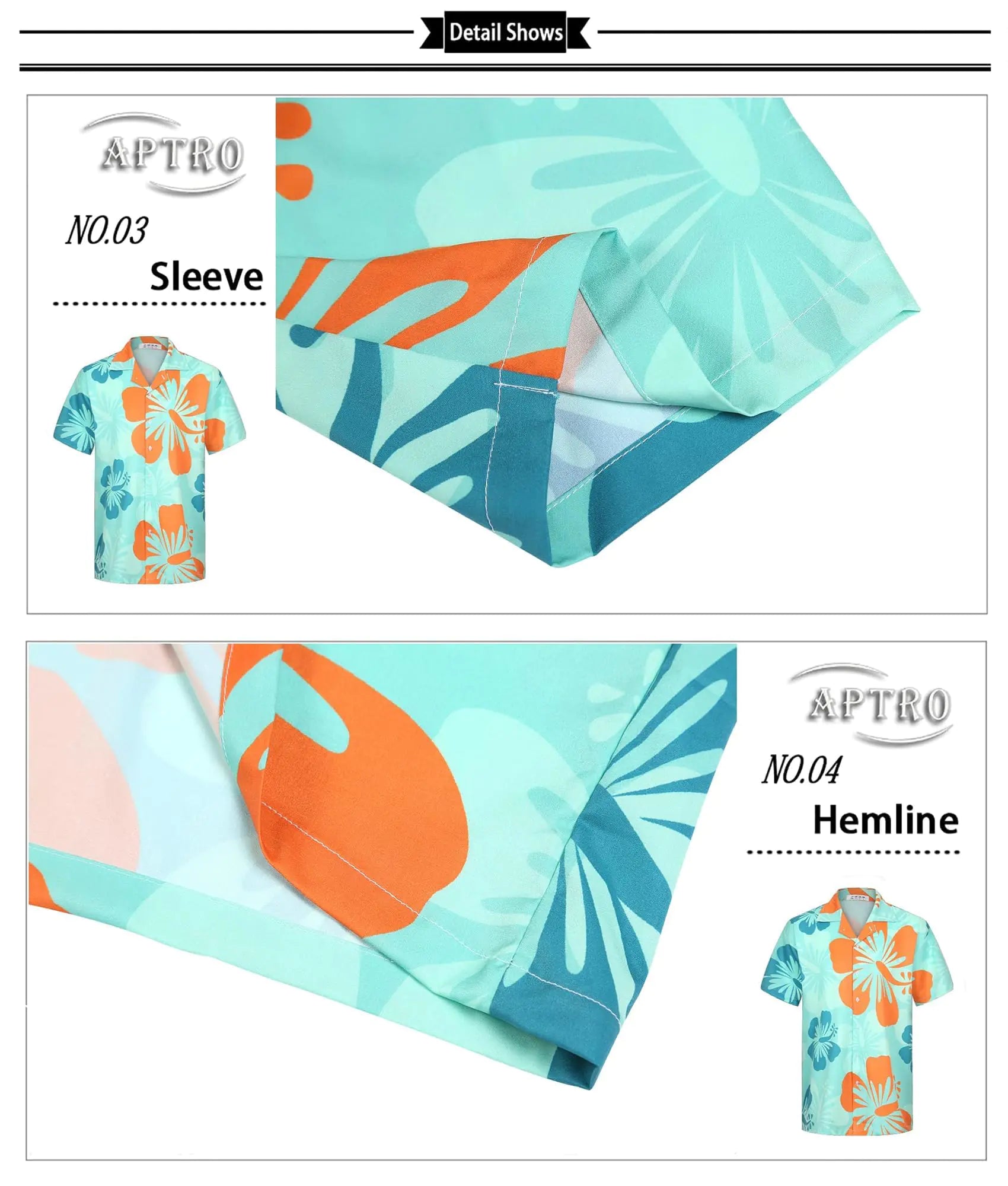 APTRO Men's Hawaiian Shirt Summer Beach Tropical Short Sleeve Button Down Shirt Hibiscus Green 2X - Vivareflex Online