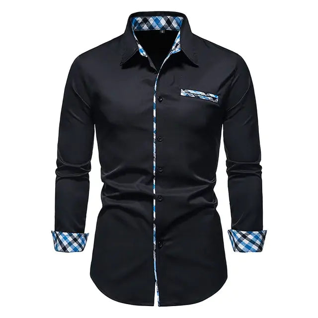 Patchwork Formal Shirts for Men Vivareflex Online