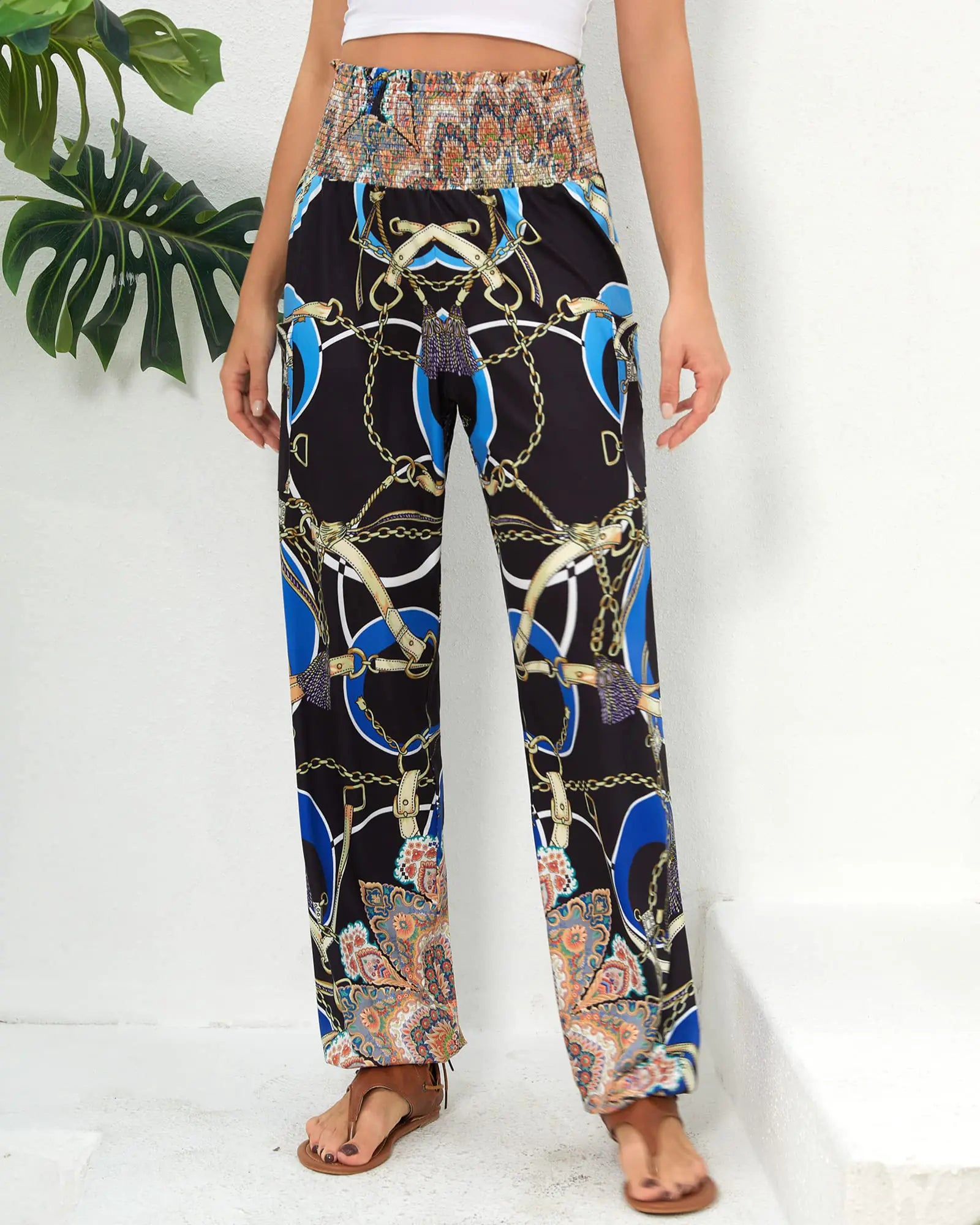 QIANXIZHAN Women's Harem Pants with_Vivareflex_Online