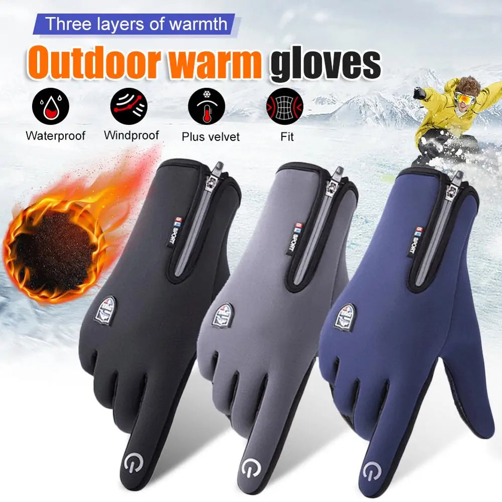 Winter Warm Ski Gloves Men Gloves Vivareflex Online