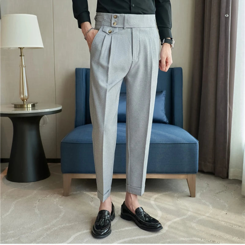 Men Spring Autumn High-Quality Business Suit Trousers Vivareflex Online