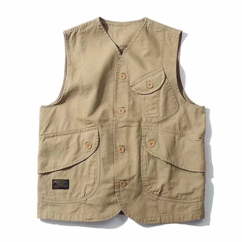 Men Vests Men's Summer Sleeveless Multi-pocket Vivareflex Online