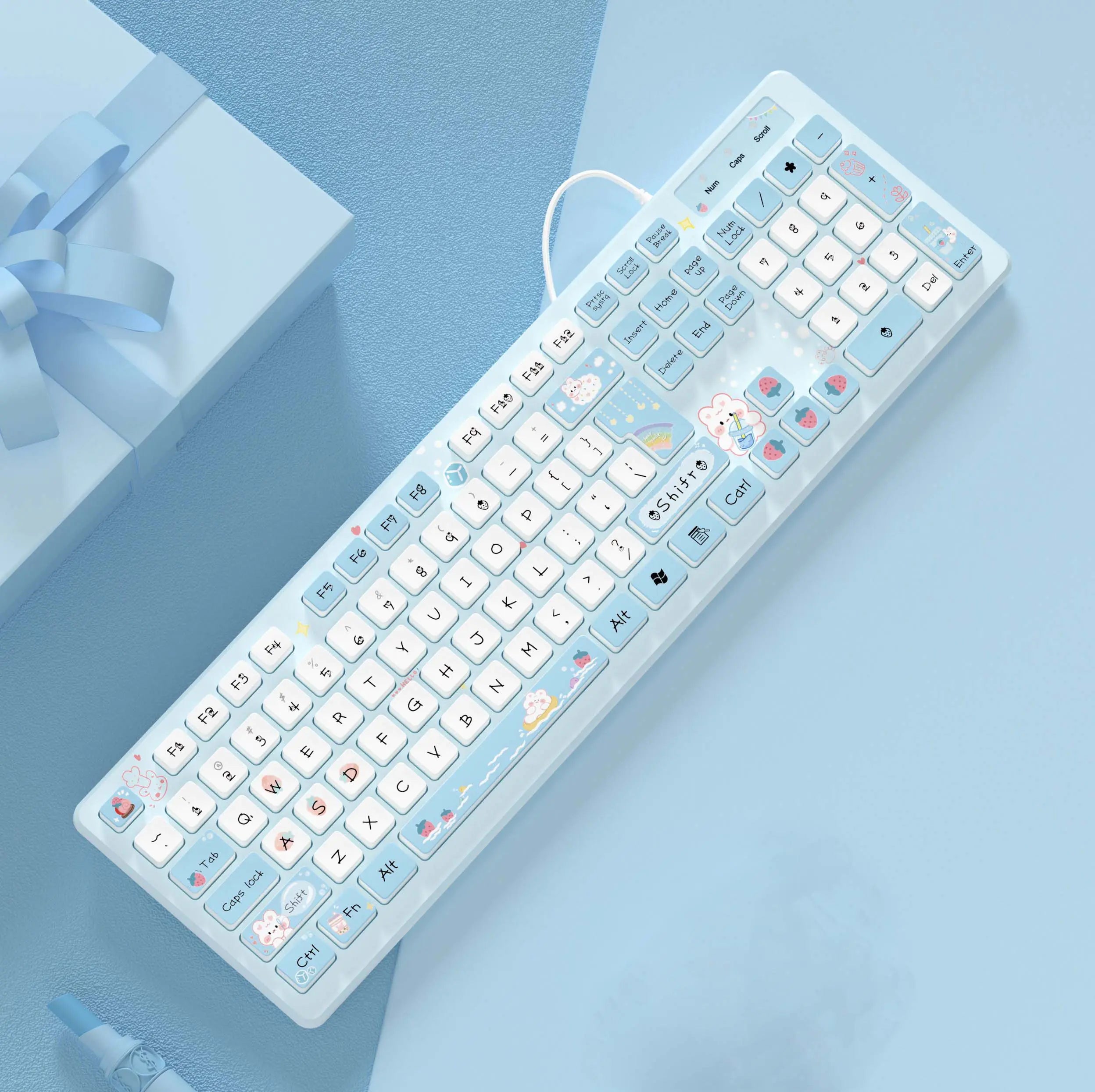 Gaming Keyboard With Mute Click - Vivareflex Online