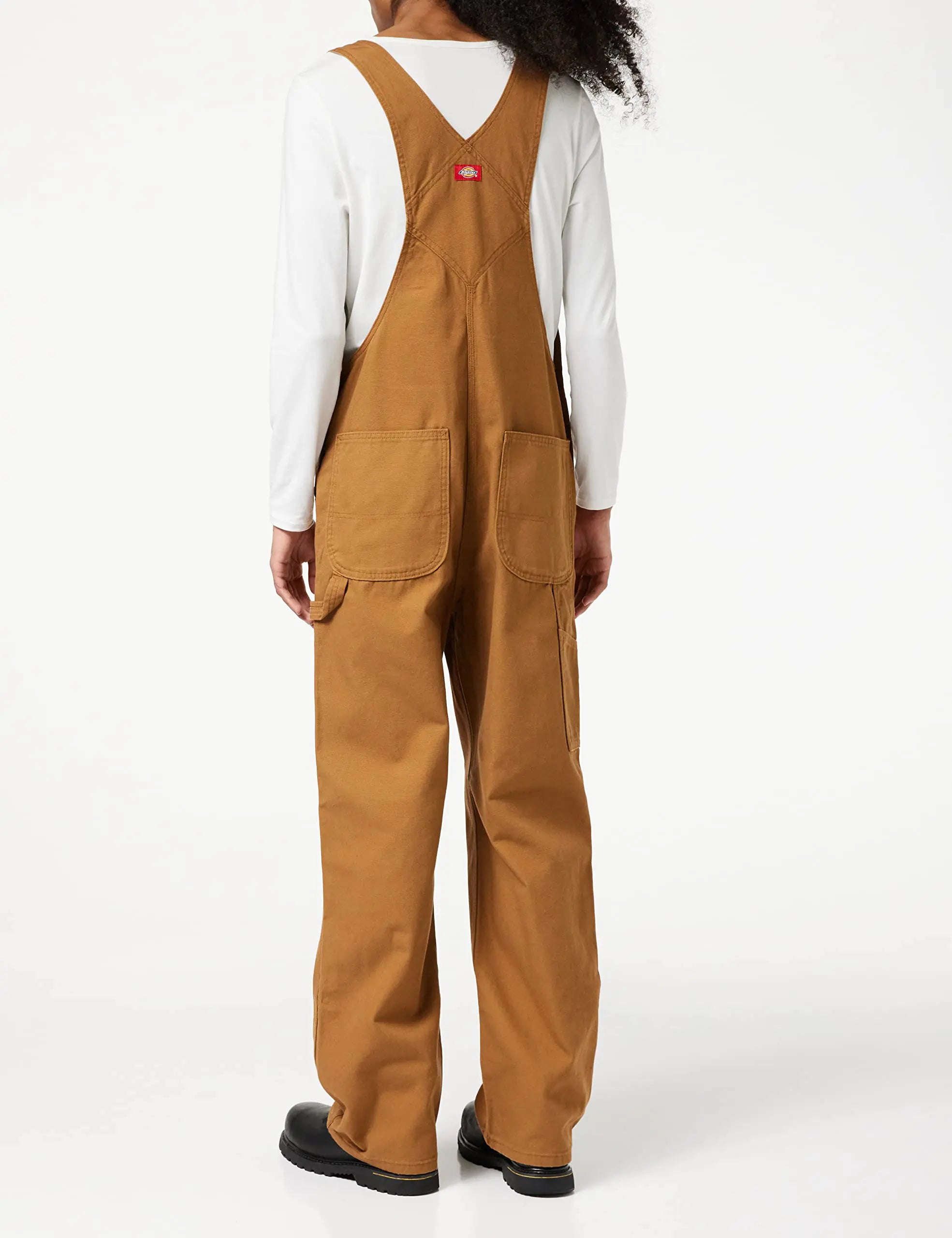 Dickies Men's Bib Overall 38W x 34L Brown Duck - Vivareflex Online