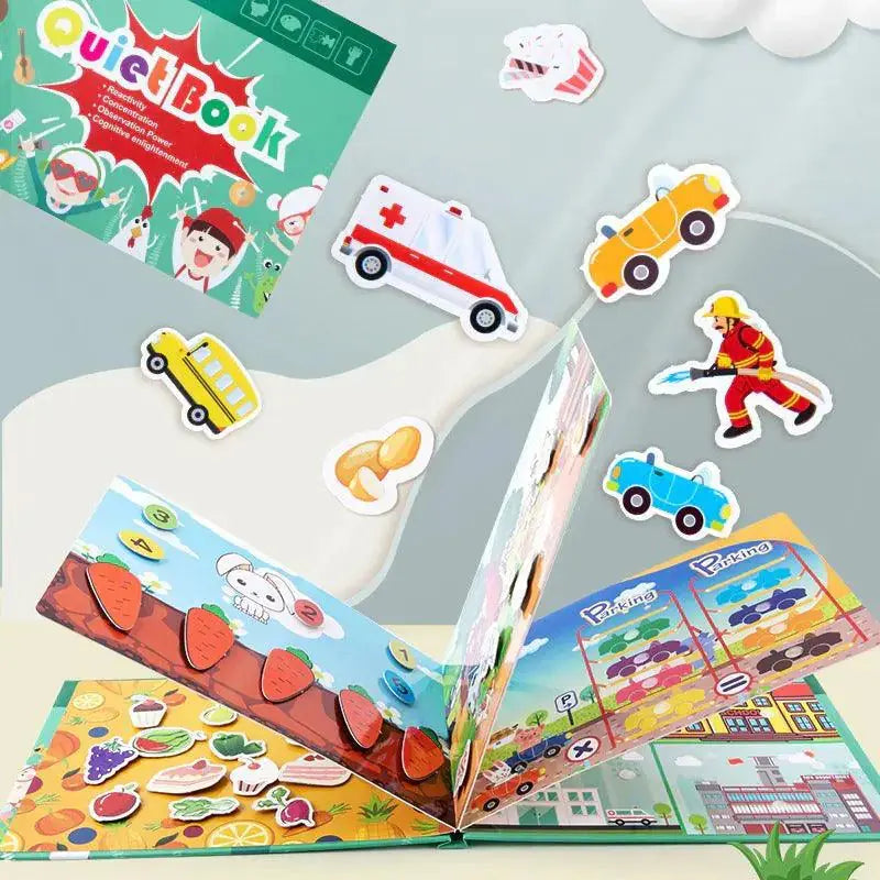 Quiet Book for Cognitive Development – Nurture, Learn, and Explore - Vivareflex Online