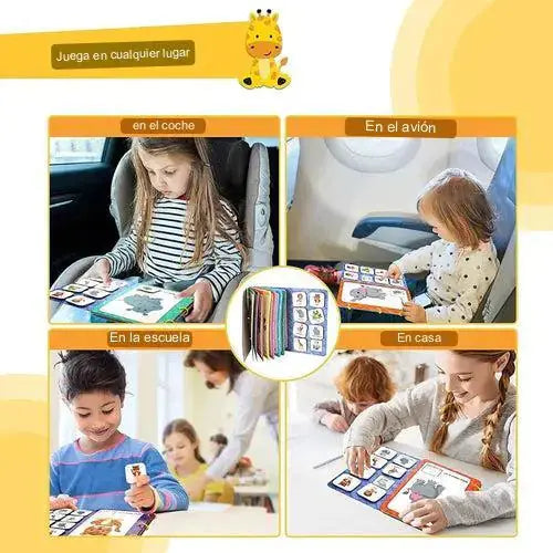 Quiet Book for Cognitive Development – Nurture, Learn, and Explore - Vivareflex Online