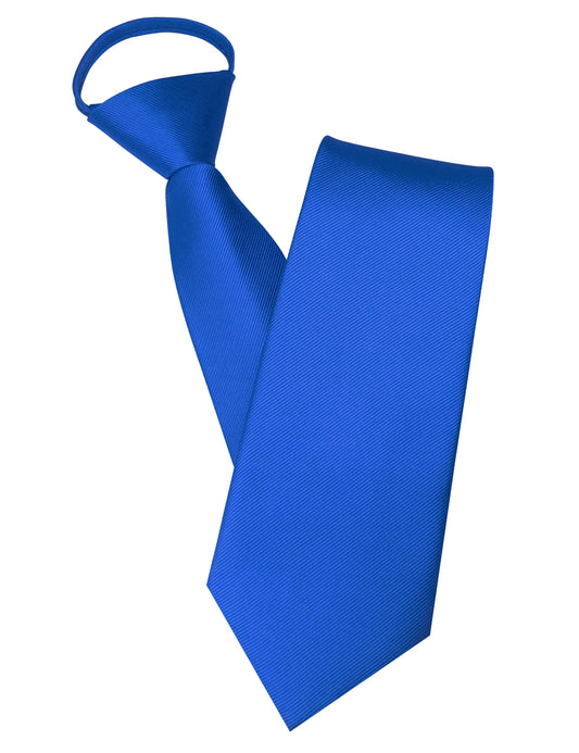 JEMYGINS 3.15“Solid Color Pre-tied Adjustable Necktie for Business and Wedding Royal Blue - Vivareflex Online