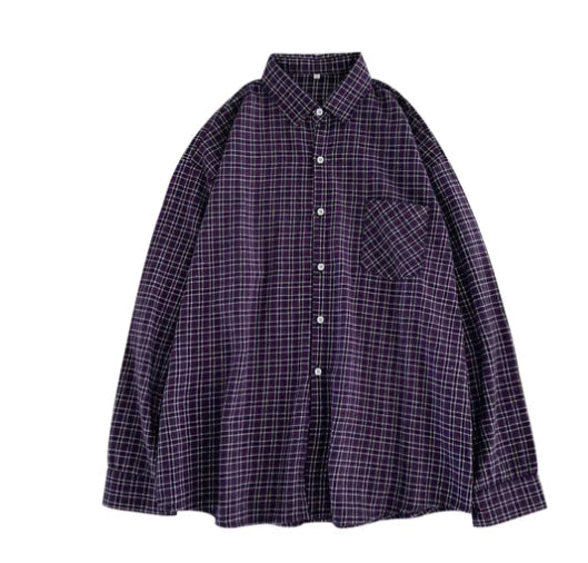 Women Shirt Plaid Female Oversize Blouse Vivareflex Online