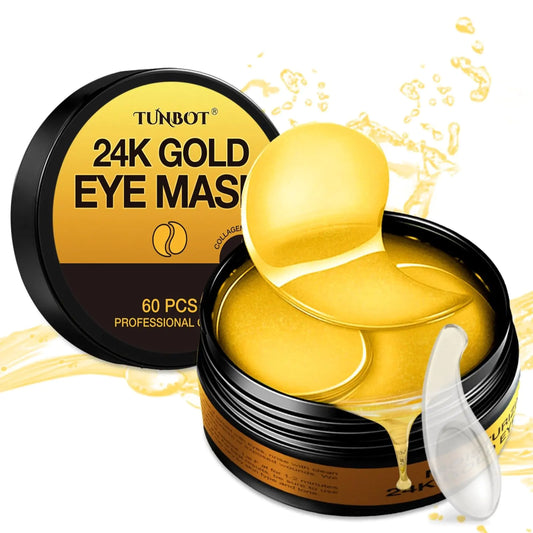 Masque pour les yeux en or 24 carats de Tunbot