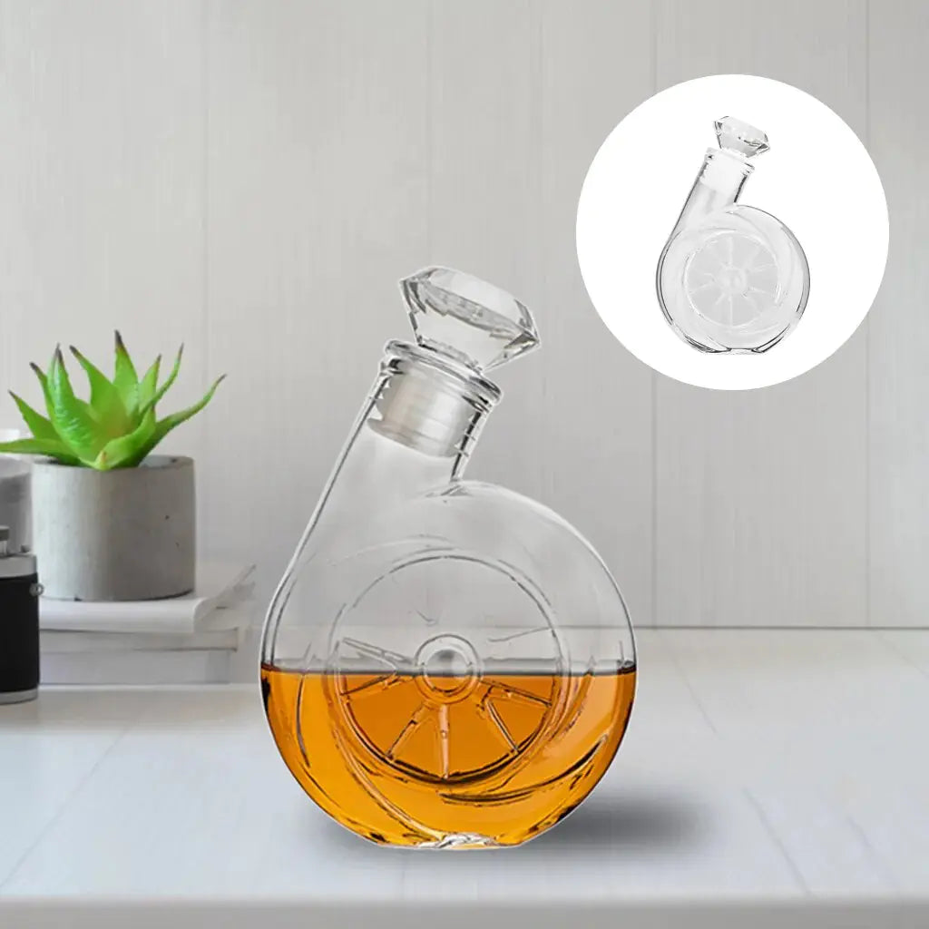 Carafe à vin en forme de souffleur rétro