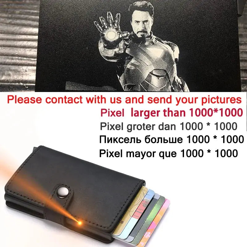 RFID Blocking Men Wallet ID Card Holder Vivareflex Online