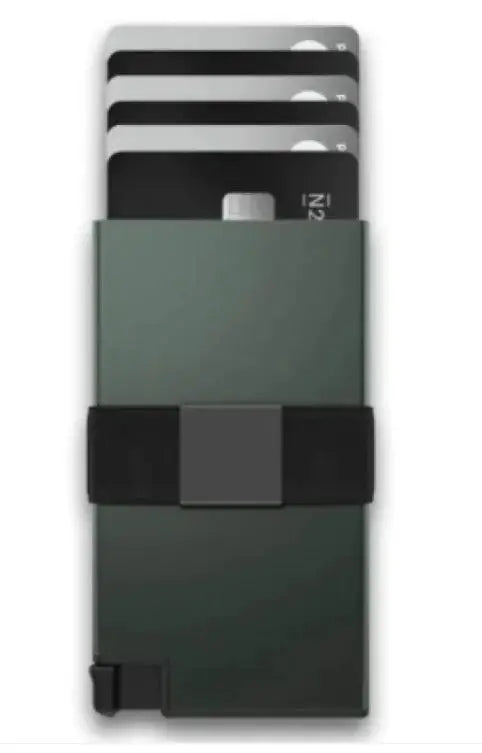 RFIDGuard: Premium Leather & Metal Anti-Theft Card Holder for Men Vivareflex Online