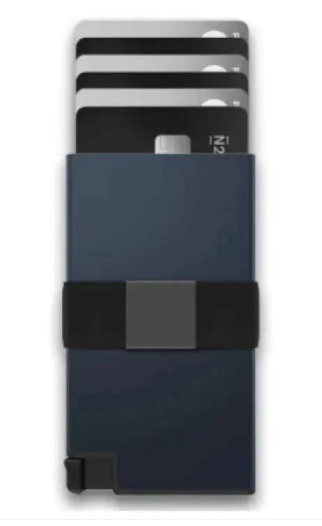 RFIDGuard: Premium Leather & Metal Anti-Theft Card Holder for Men Vivareflex Online