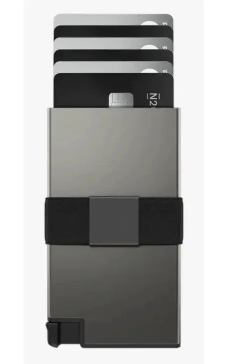 RFIDGuard: Premium Leather & Metal Anti-Theft Card Holder for Men Vivareflex Online
