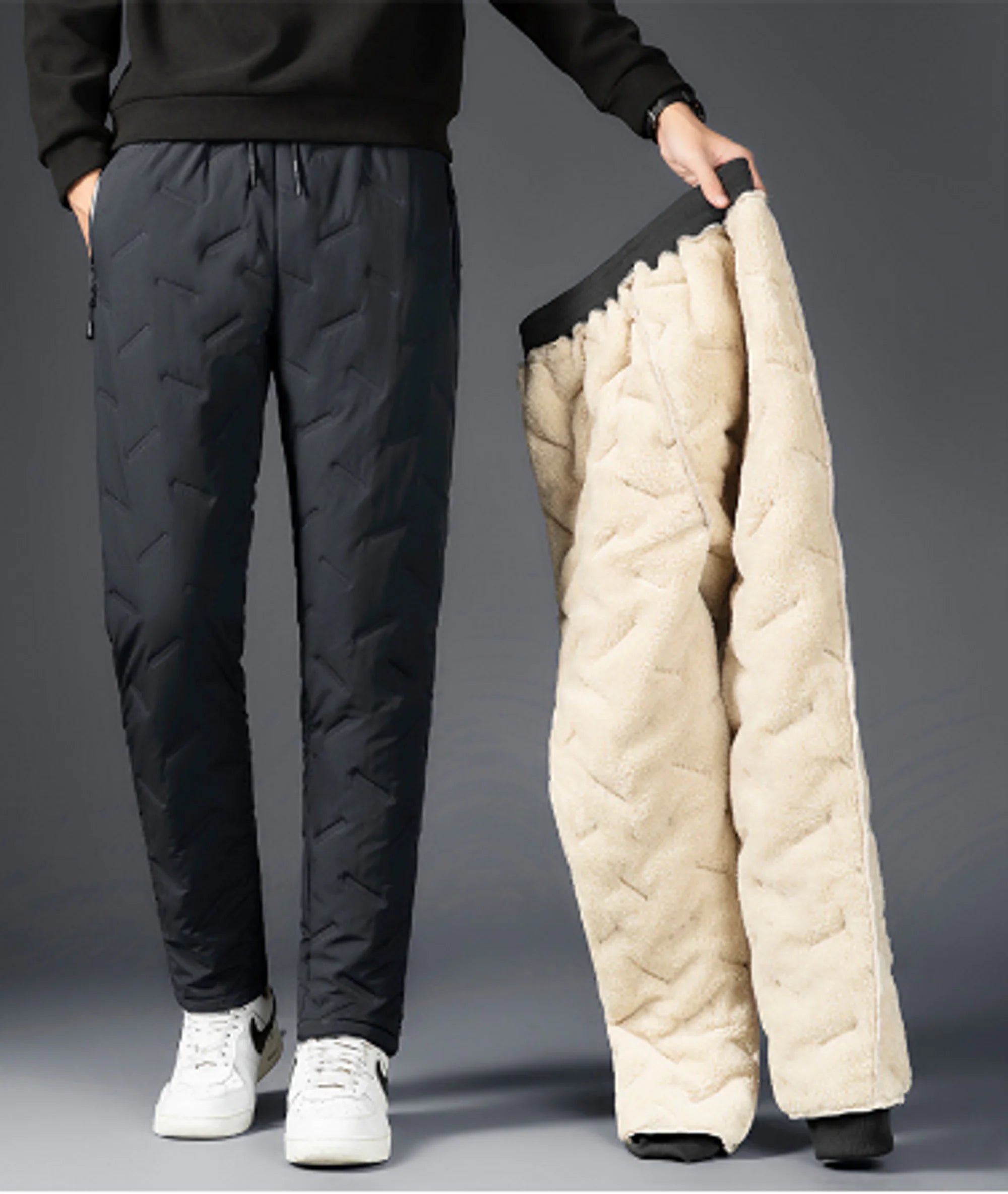 2022 Winter Men Lambswool Sweatpants Vivareflex Online