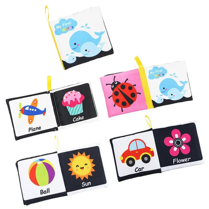 Baby Visual Excitement Cloth Book Montessori - Vivareflex Online