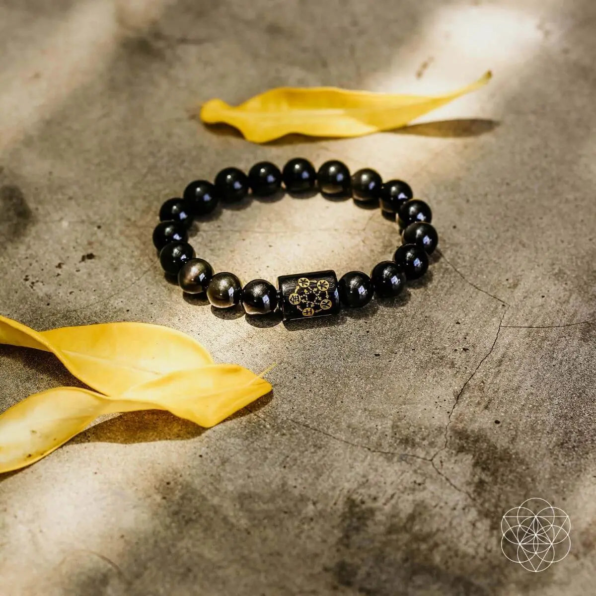 Rainbow Obsidian Protection Bracelet Conscious Items