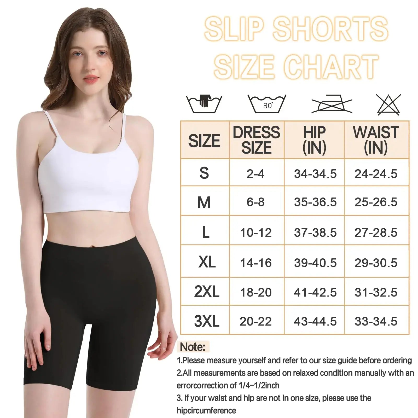 Reamphy 3 Pack Slip Shorts for Women_Vivareflex_Online