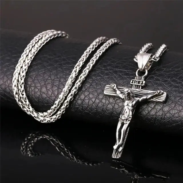 Religious Jesus Cross Necklace for Men Vivareflex Online